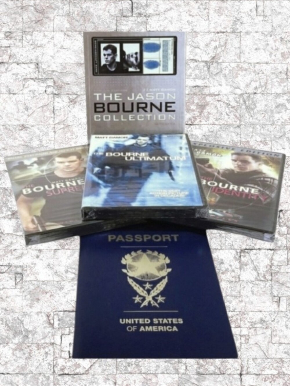 The Jason Bourne Collection - All Movies Factory Sealed